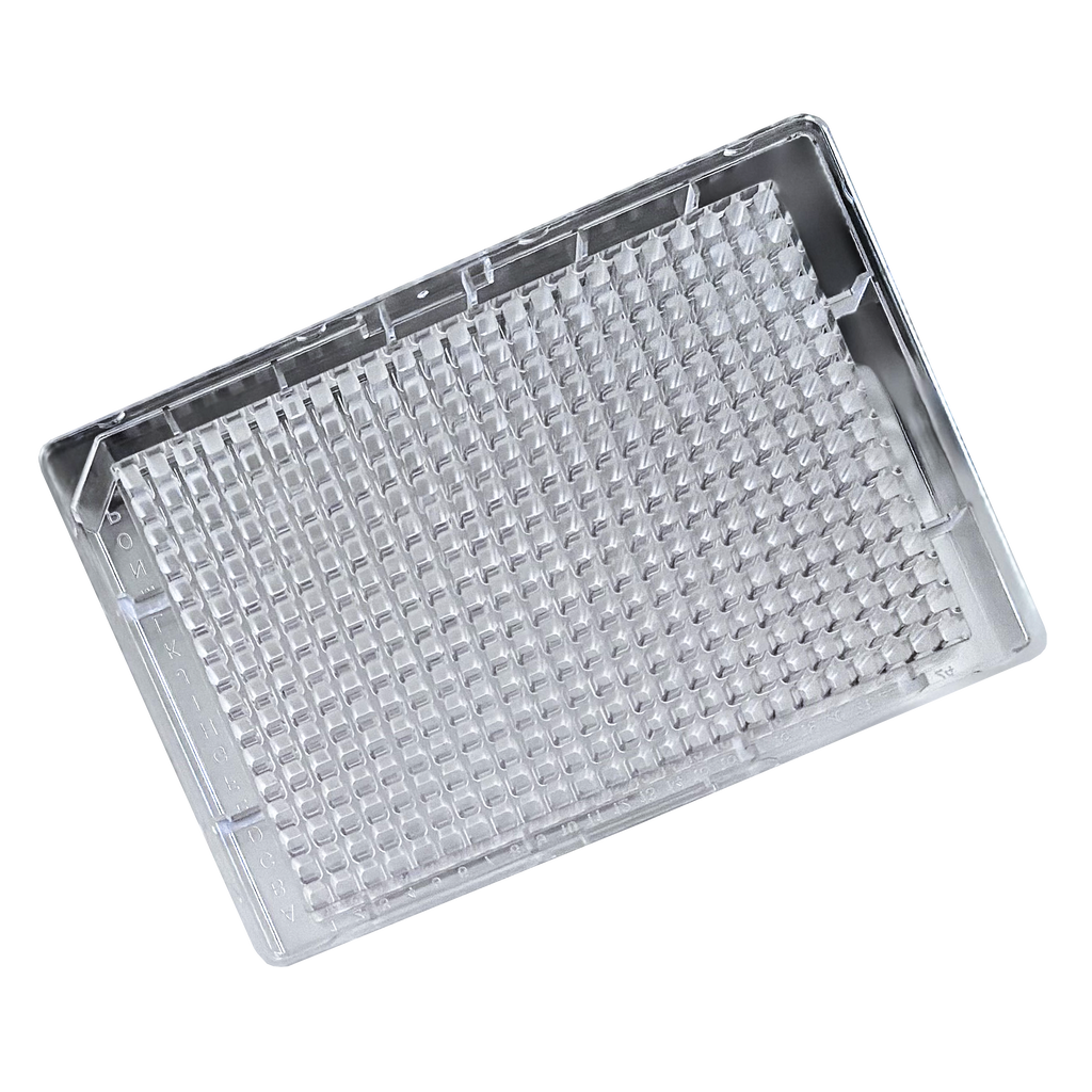 TheraDep Collagen 384-Well Microplate – Clear, Flat Bottom, TC-Treated (With Lid)
